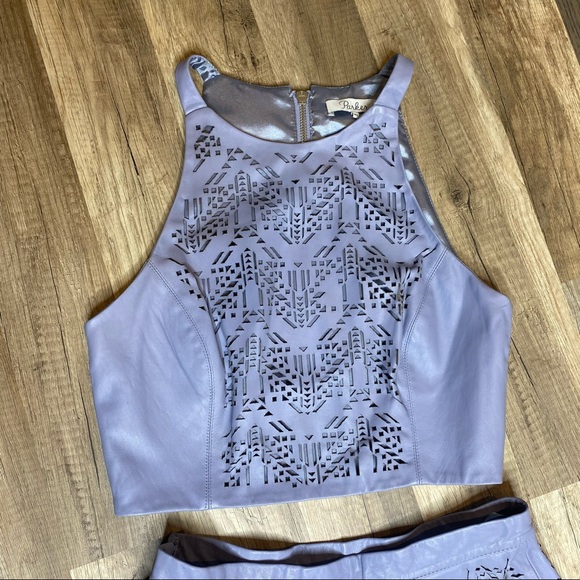 Parker Leather Filomena Laser Cut Set - Picture 3 of 12